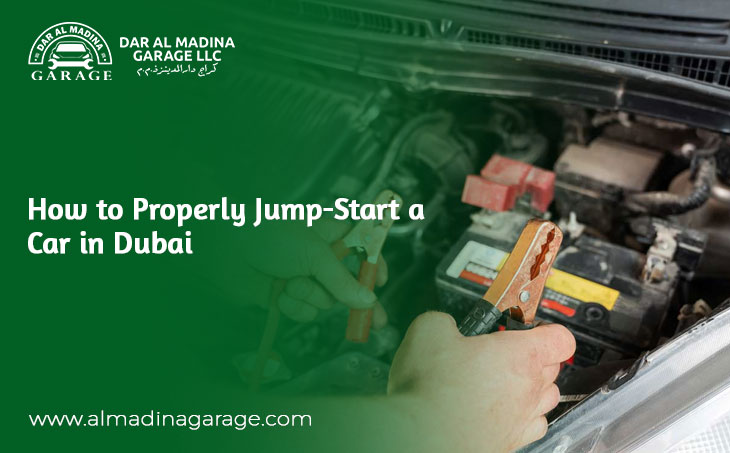 How to Properly Jump-Start a Car in Dubai