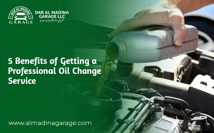 5 Benefits of Professional Oil Change Service