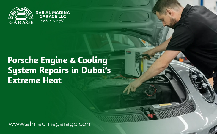 Porsche Engine & Cooling System Repairs in Dubai’s Extreme Heat