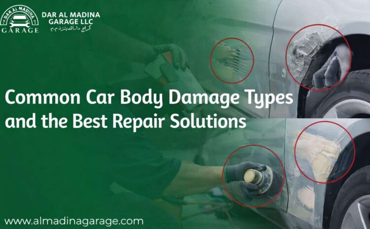 Common Car Body Damage Types and the Best Repair Solutions