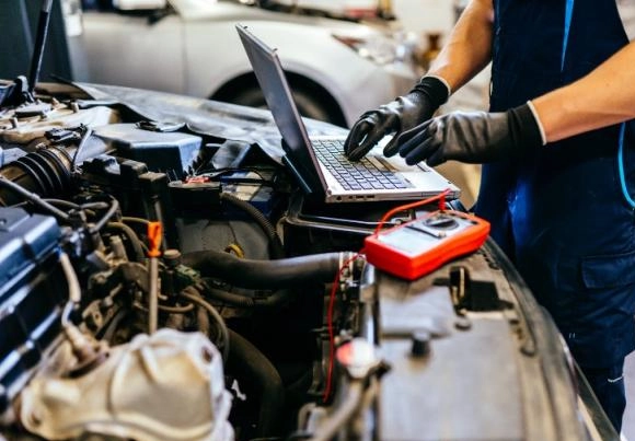 Car Diagnostics Workshop Before Parts Replacement